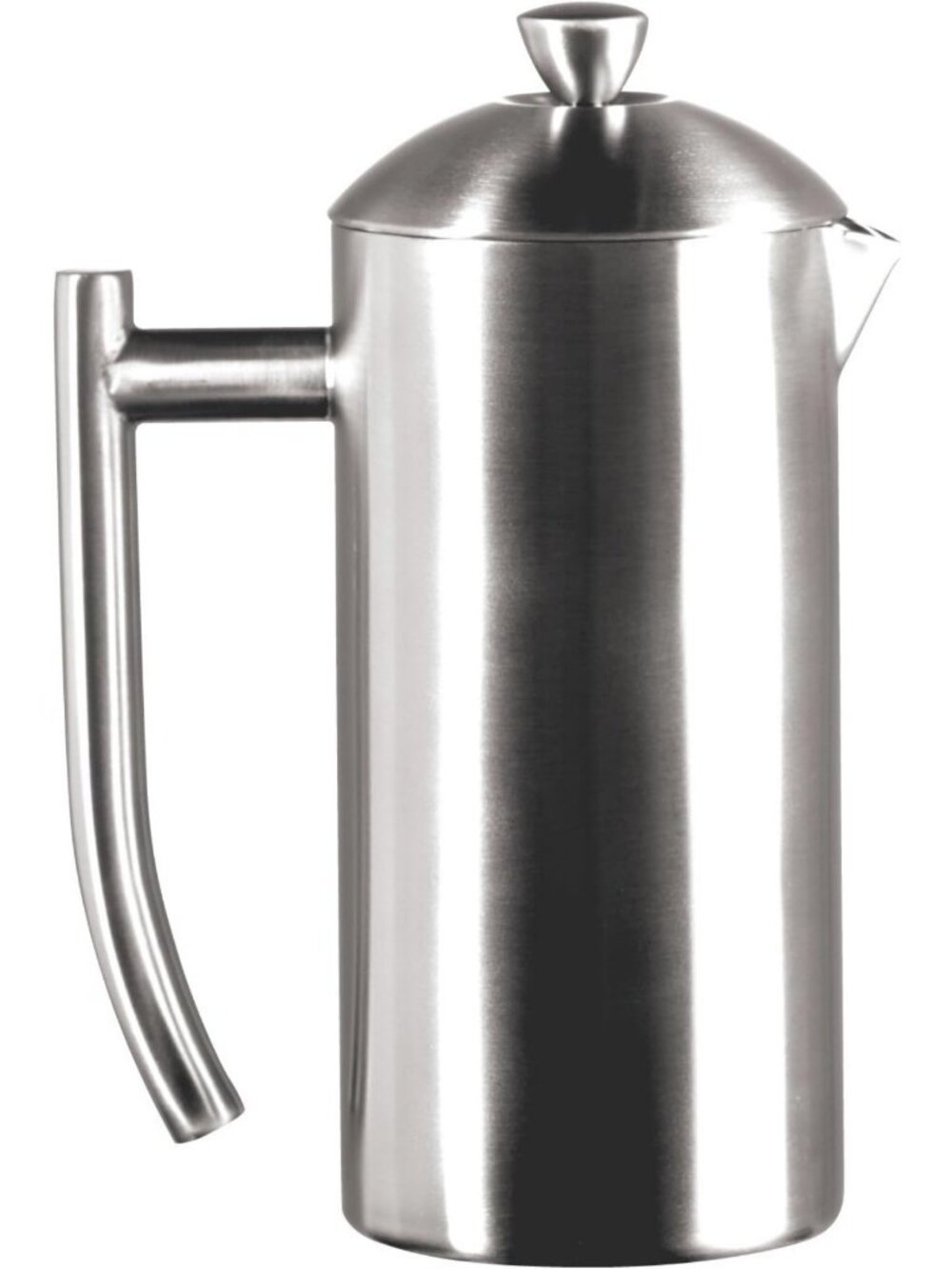 Optimized Title: "Double-Walled Stainless Steel French Press Coffee Maker - 17